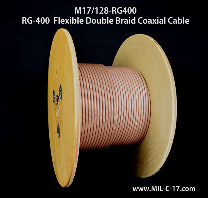 RG-400, RG400, RG-400 Cable, RG400 Cable, M17/128-RG400, RG-400 RF Coaxial Cable, Coaxial Cable Manufacturer, RF Coaxial Cable Manfacturer RG-400 Cable Manufacturer, RG-400 Coaxial Cable, MIL-C-17/128 Cable, MIL-DTL-17 RG-400 Cable